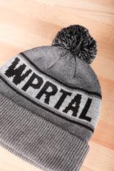 Bommel Beanie - Grau