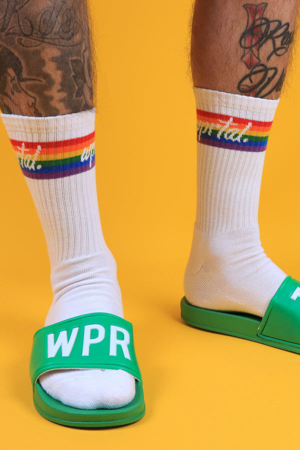 Regenbogen - Wuppertal Socken