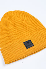 LOGO PATCH / Beanie / Senfgelb