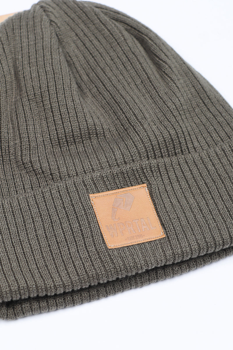 LOGO PATCH / Beanie / Olive