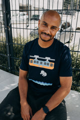SPRUNG / Standard Tee / Navy