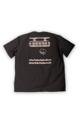 SPRUNG 2.0 / Premium Tee / Schwarz