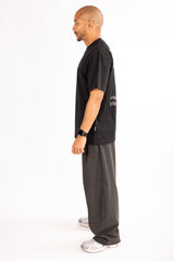SPRUNG 2.0 / Premium Tee / Schwarz