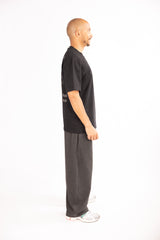 SPRUNG 2.0 / Premium Tee / Schwarz
